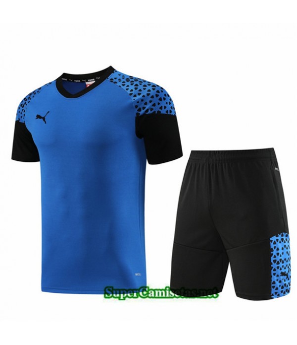 Tailandia Camiseta Kit De Entrenamiento Puma Azul Marino 2023/24