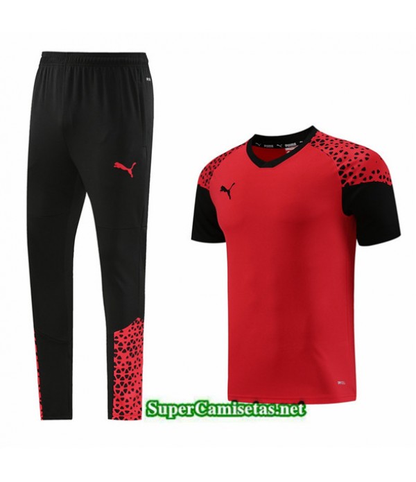 Tailandia Camiseta Kit De Entrenamiento Puma Rojo 2023/24