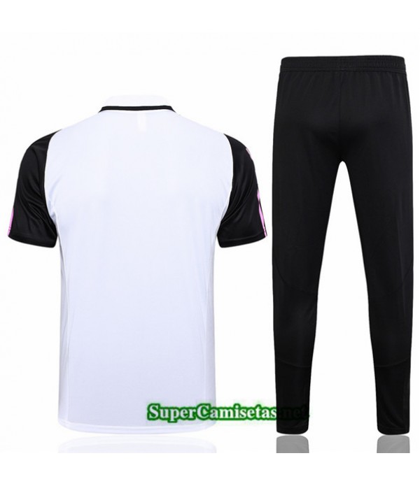 Tailandia Camiseta Kit De Entrenamiento Real Madrid Blanco 2023/24