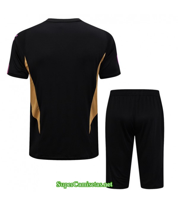 Tailandia Camiseta Kit De Entrenamiento Real Madrid Negro 2023/24