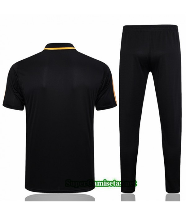 Tailandia Camiseta Kit De Entrenamiento Sc Internacional Polo Negro 2023/24