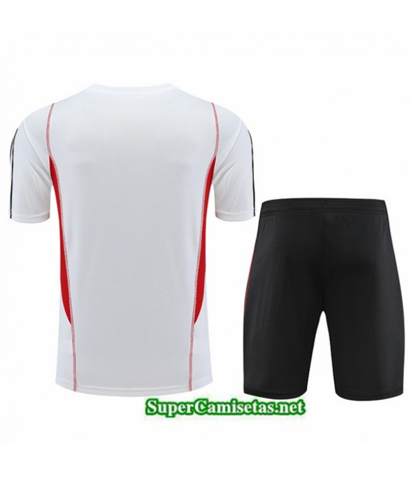 Tailandia Camiseta Kit De Entrenamiento Sao Paulo Blanco 2023/24