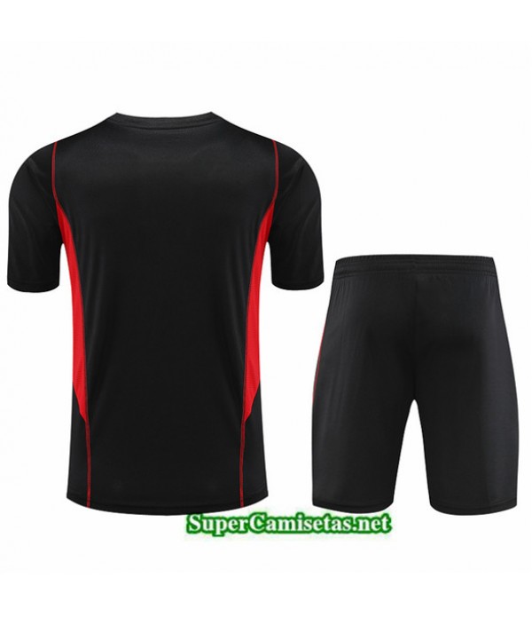 Tailandia Camiseta Kit De Entrenamiento Sao Paulo Negro 2023/24