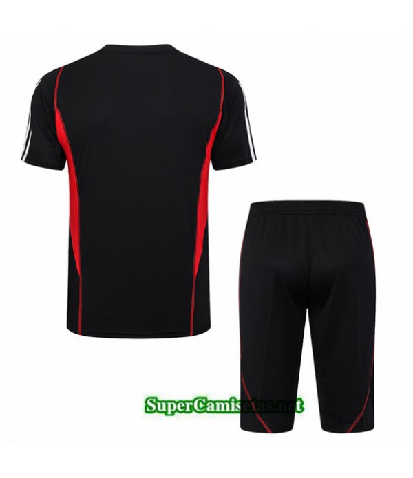 Tailandia Camiseta Kit De Entrenamiento Sao Paulo Negro 2023/24