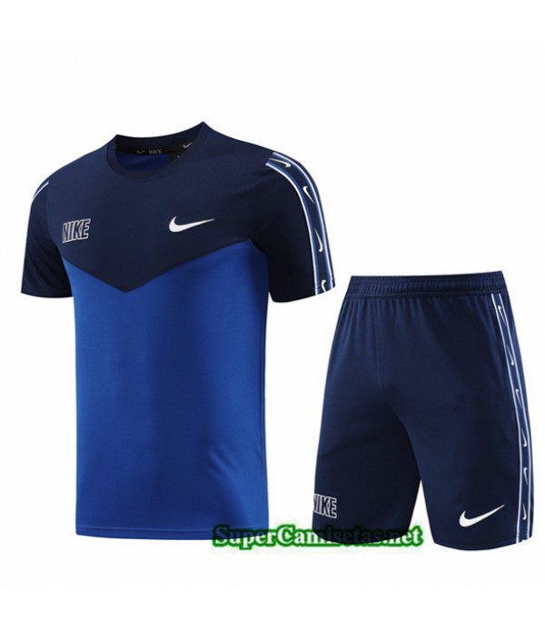 Tailandia Camiseta Kit De Entrenamiento Nike Azul 2023/24