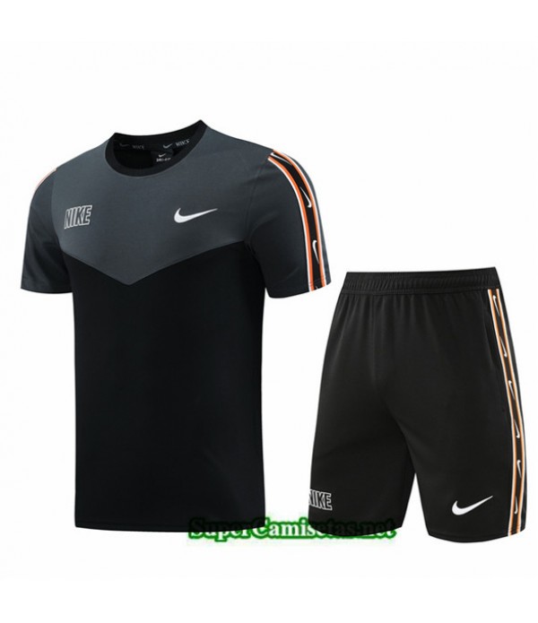 Tailandia Camiseta Kit De Entrenamiento Nike Negro 2023/24