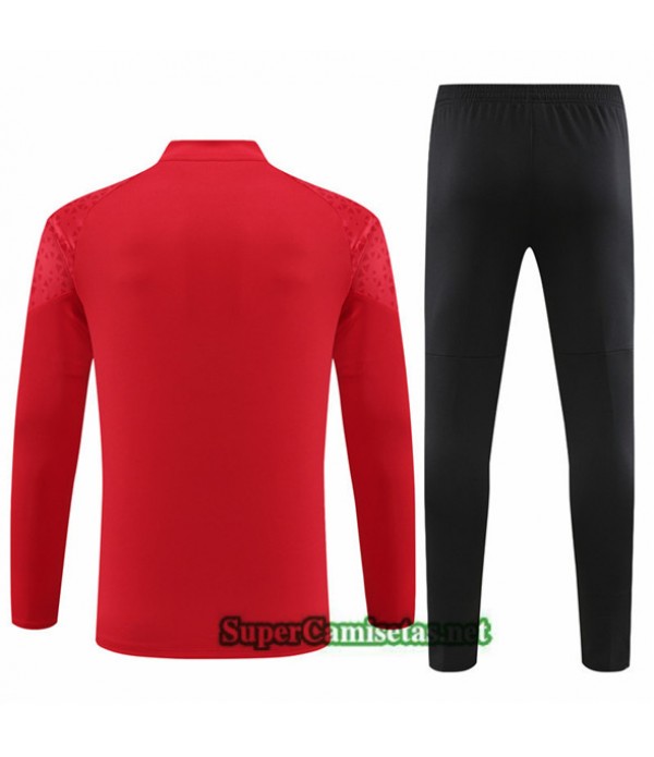 Tailandia Chándal Ac Milan Niño Rojo 2023/24