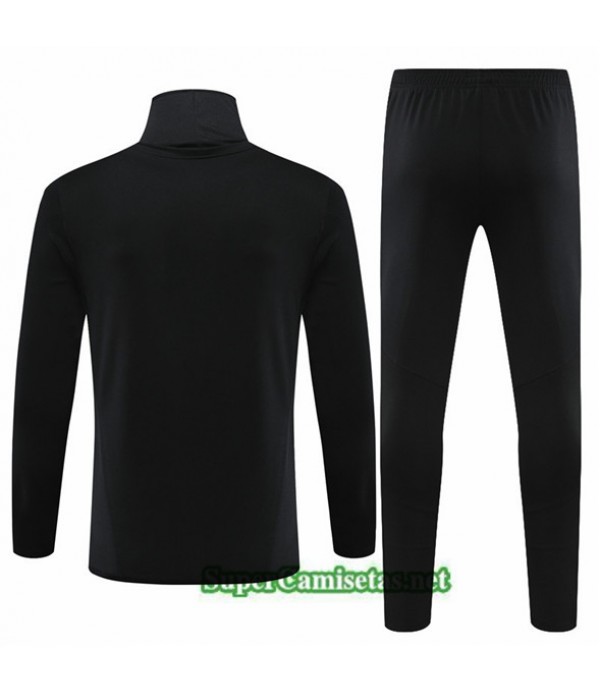Tailandia Chándal Arsenal Niño Top Negro 2023/24