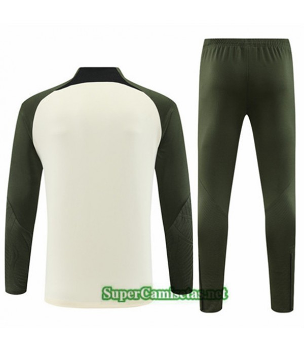 Tailandia Chándal Barcelona Niño Beige 2023/24