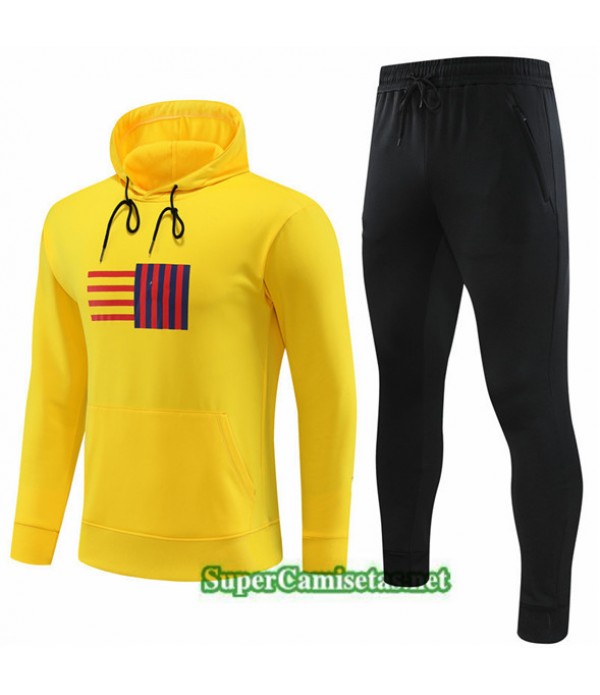 Tailandia Chándal Barcelona Sombrero Amarillo 2023/24