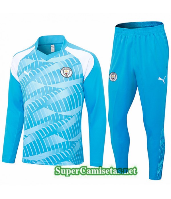 Tailandia Chándal Manchester City Azul 2023/24