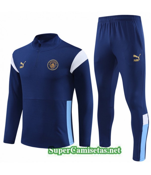 Tailandia Chándal Manchester City Azul 2023/24