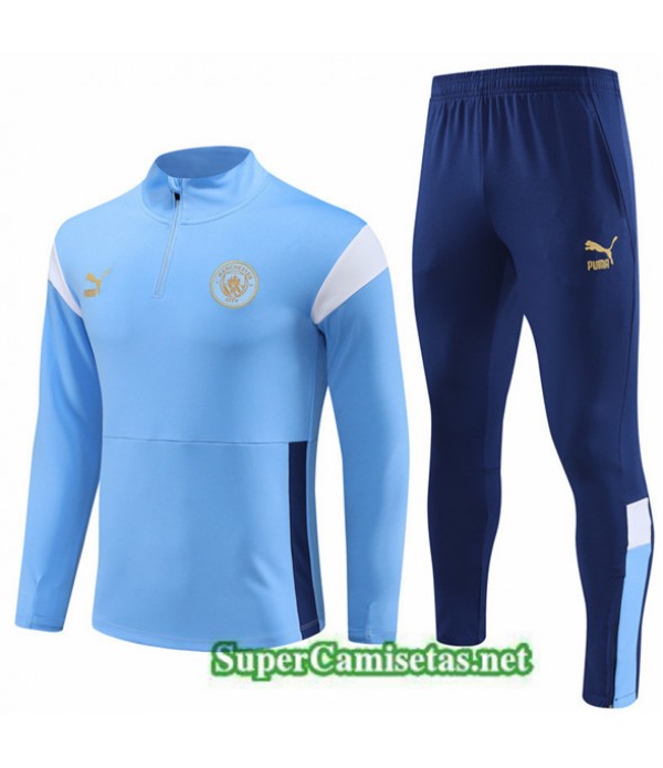 Tailandia Chándal Manchester City Azul 2023/24