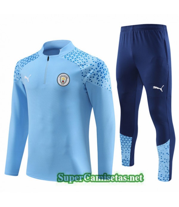 Tailandia Chándal Manchester City Azul 2023/24