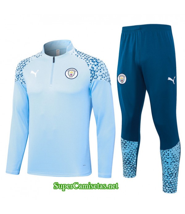 Tailandia Chándal Manchester City Azul Claro 2023...