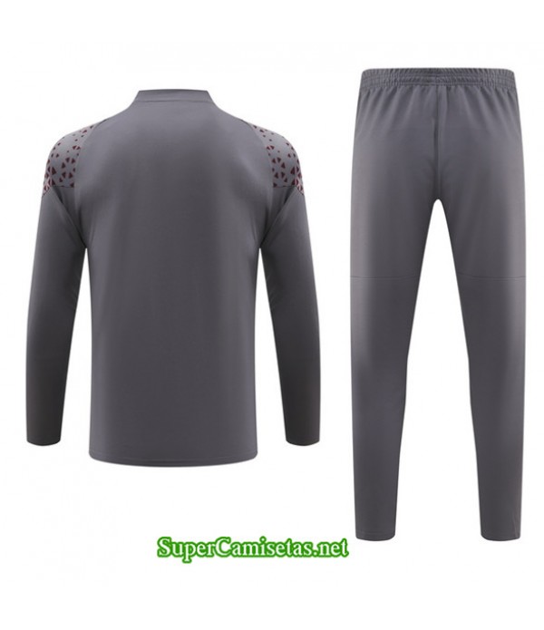 Tailandia Chándal Manchester City Niño Gris 2023/24