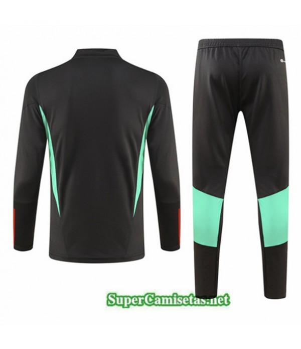 Tailandia Chándal Manchester United Niño Negro 2023/24