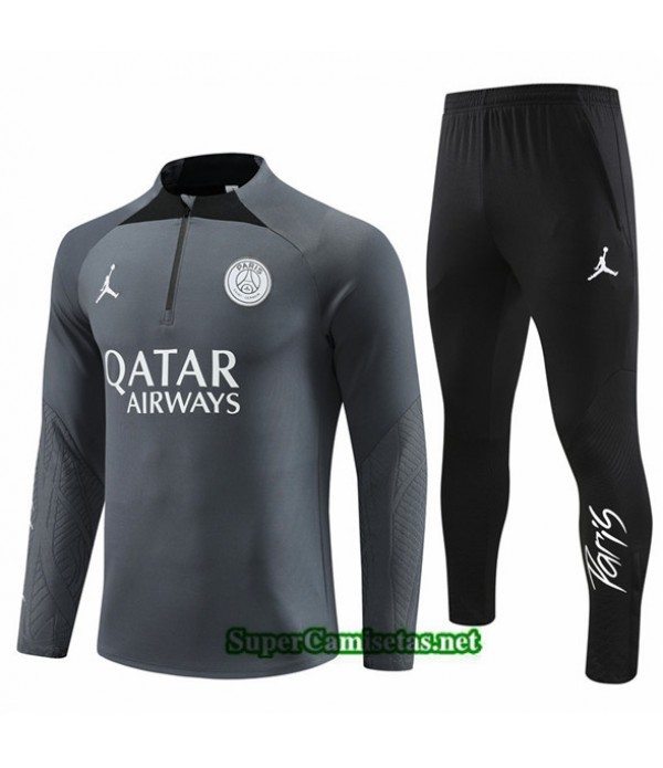 Tailandia Chándal Psg Gris 2023/24