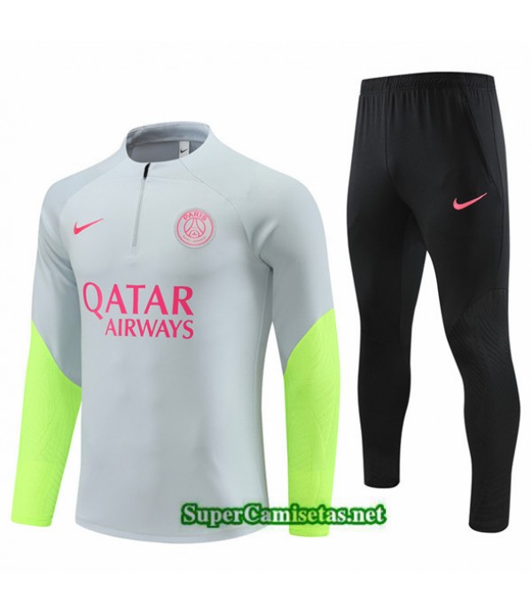 Tailandia Chándal Psg Gris 2023/24