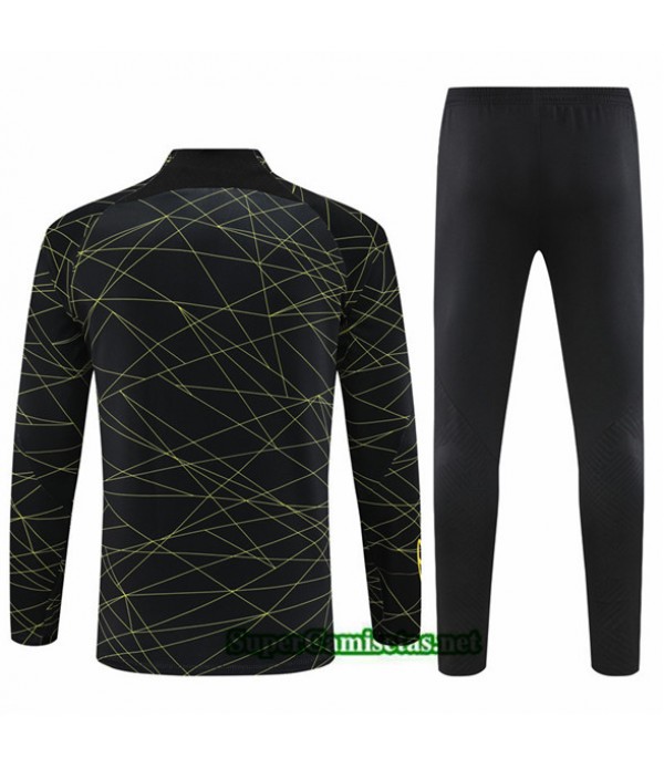 Tailandia Chándal Psg Negro 2023/24