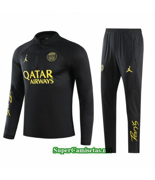 Tailandia Chándal Psg Negro 2023/24