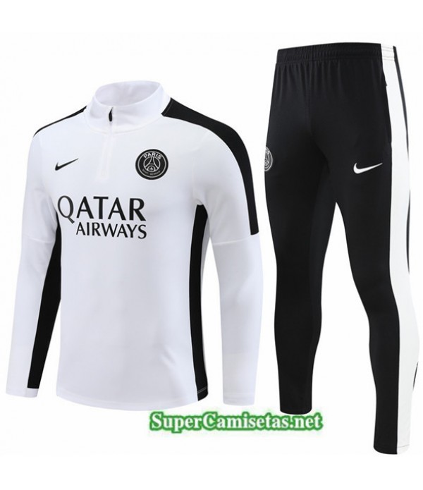 Tailandia Chándal Psg Niño Blanco 2023/24