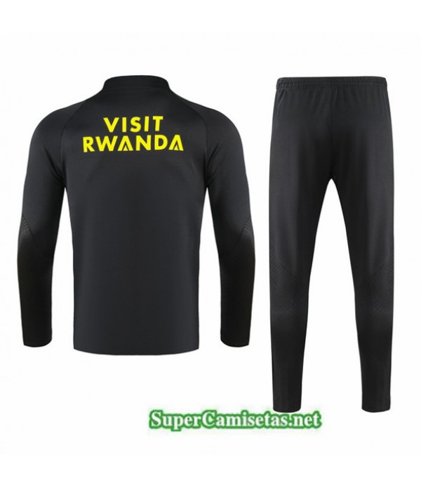 Tailandia Chándal Psg Niño Negro 2023/24