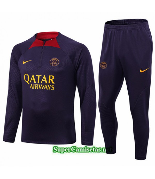 Tailandia Chándal Psg Púrpura 2023/24