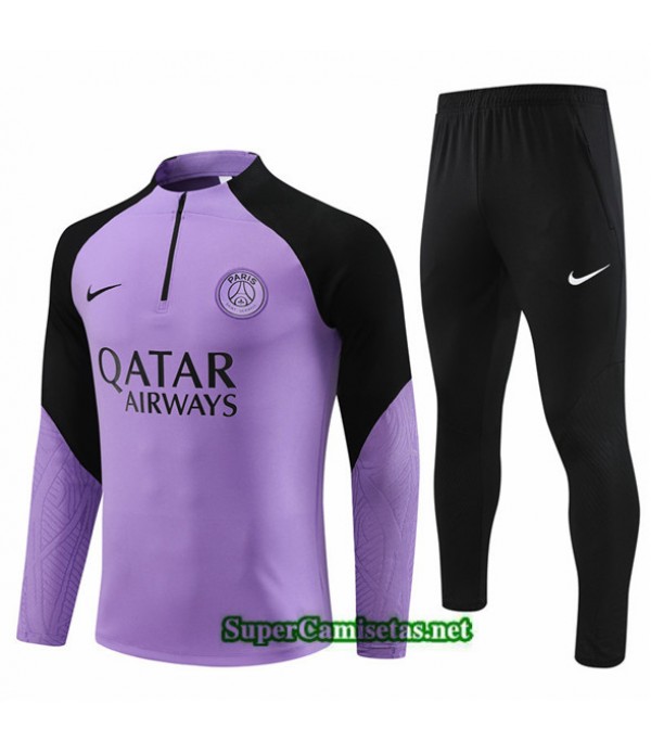 Tailandia Chándal Psg Púrpura 2023/24