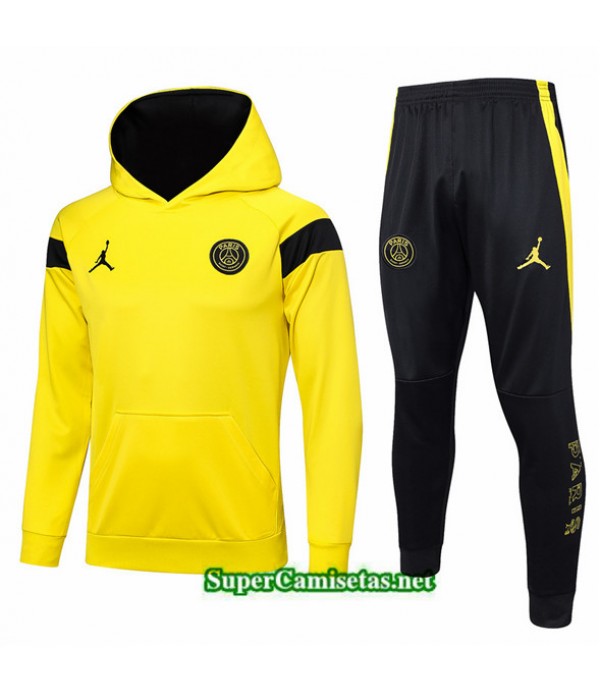 Tailandia Chándal Psg Sombrero Amarillo 2023/24