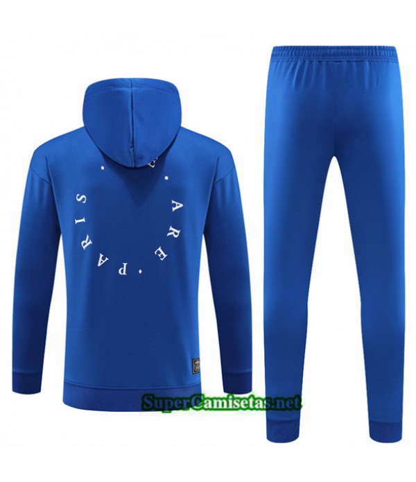 Tailandia Chándal Psg Sombrero Azul 2023/24