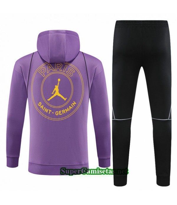 Tailandia Chándal Psg Sombrero Púrpura 2023/24