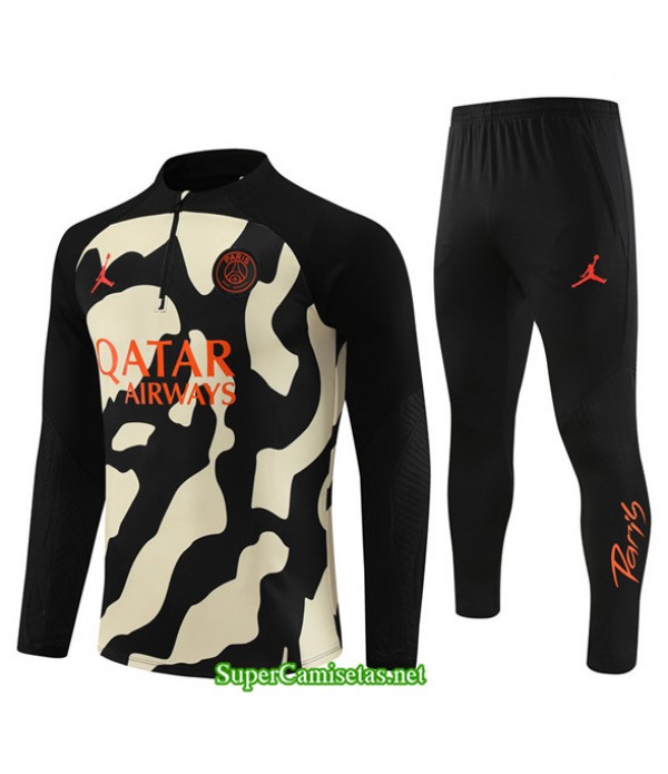 Tailandia Chándal Paris Psg Amarillo 2023/24