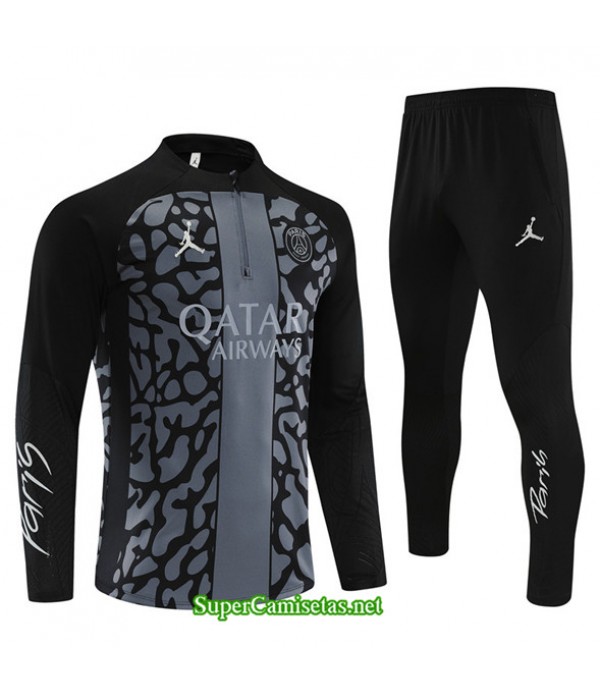 Tailandia Chándal Paris Psg Gris 2023/24