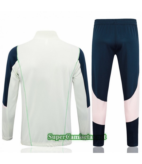 Tailandia Chaqueta Chándal Afc Ajax Blanco 2023/24