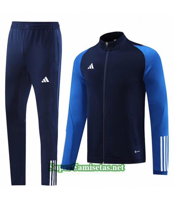 Tailandia Chaqueta Chándal Adidas Azul 2023/24