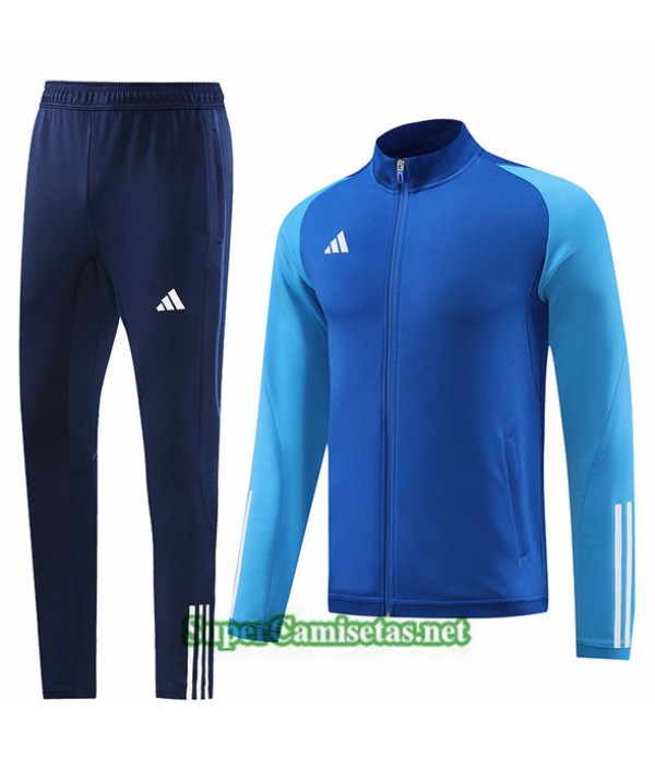 Tailandia Chaqueta Chándal Adidas Azul 2023/24