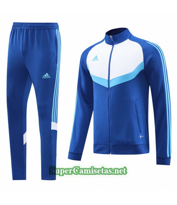 Tailandia Chaqueta Chándal Adidas Azul 2023/24