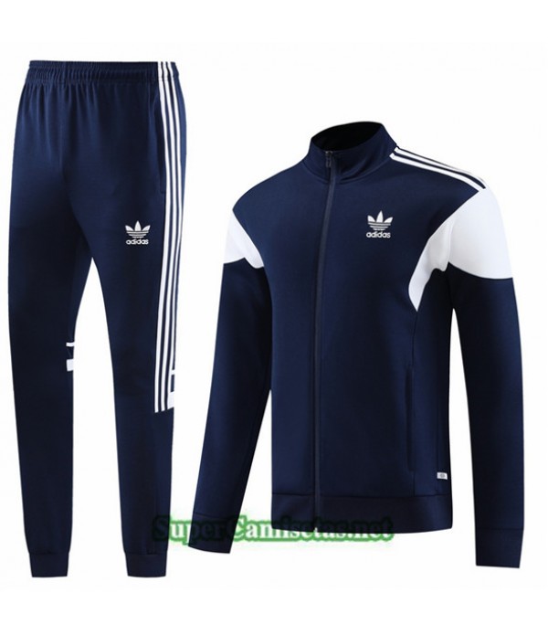 Tailandia Chaqueta Chándal Adidas Azul Marino 2023/24