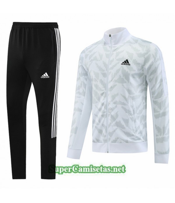 Tailandia Chaqueta Chándal Adidas Blanco 2023/24