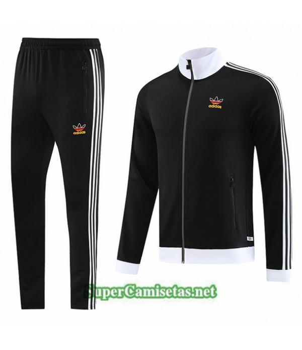 Tailandia Chaqueta Chándal Adidas Negro 2023/24