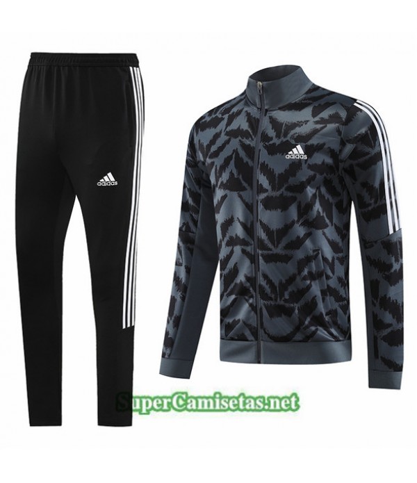 Tailandia Chaqueta Chándal Adidas Negro 2023/24