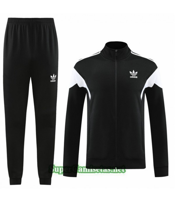 Tailandia Chaqueta Chándal Adidas Negro 2023/24