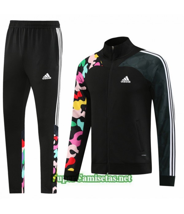 Tailandia Chaqueta Chándal Adidas Negro 2023/24