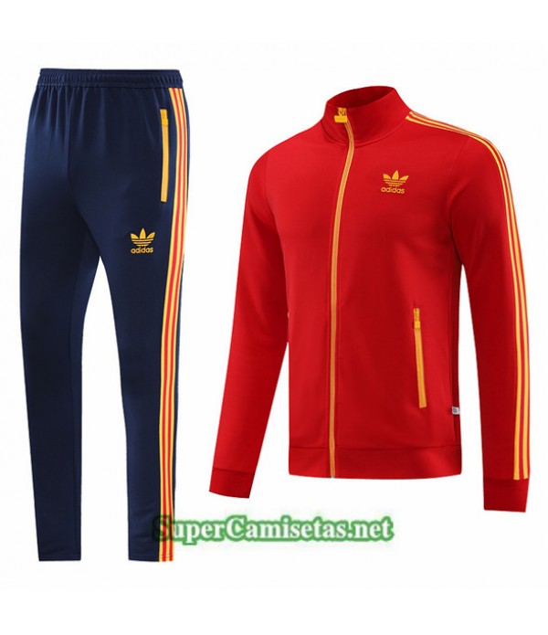 Tailandia Chaqueta Chándal Adidas Rojo 2023/24