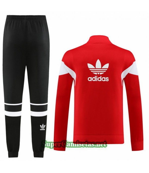 Tailandia Chaqueta Chándal Adidas Rojo 2023/24