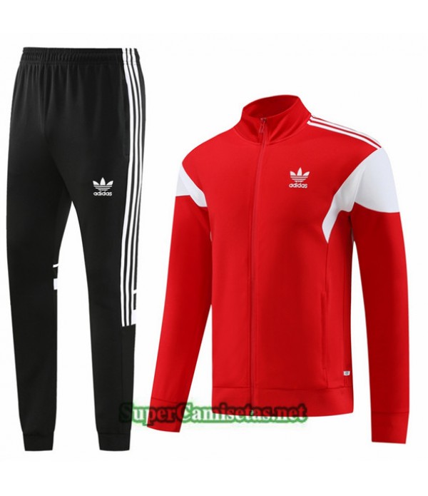 Tailandia Chaqueta Chándal Adidas Rojo 2023/24