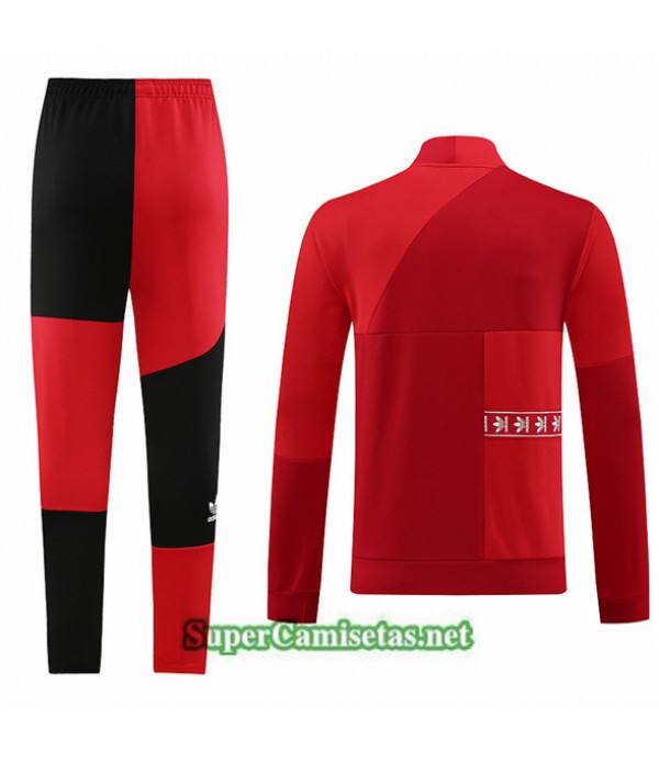 Tailandia Chaqueta Chándal Adidas Rojo 2023/24