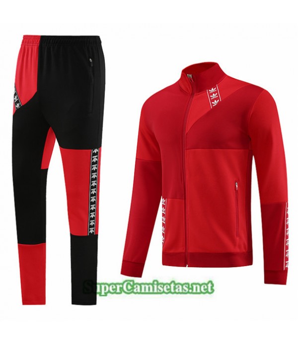 Tailandia Chaqueta Chándal Adidas Rojo 2023/24