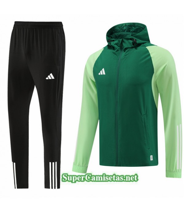 Tailandia Chaqueta Chándal Adidas Sombrero Verde 2023/24